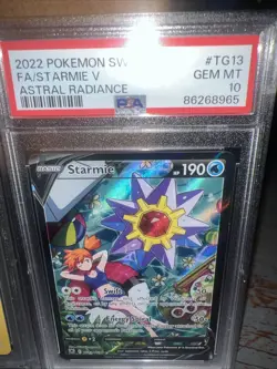 PSA 10 Starmie V Astral Radiance Pokemon Card Trainer Gallery TG13/TG30 2022 - Image 1
