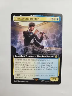 MTG - The Second Doctor (Extended Art) WHO Regular Rare #0440 - Image 1