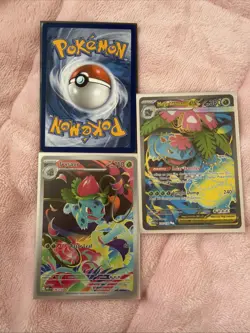 Pokemon Mega Venusaur EX + Ivysaur AR + Mega Venusaur EX - Image 4