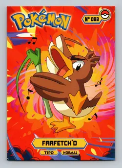 Pokemon Card - Farfetch'd 083 - Card Tops - Pokedex Database 2024 - Image 1
