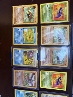 Pokemon Fossil Set Card Lot 51 Vintage WOTC 1999 Dragonite Zapdos Articuno - Image 5