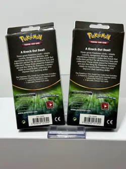 2x Pokemon 2017 Knock Out Collection Lucario Holo Promo Sealed Pokemon TCG - Image 2