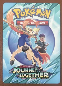 Pokemon Journey Together Trainer Tips Card - Hop’s Zacian - Image 1