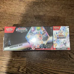 Pokemon Sam's Club Prismatic Evolutions Surprise Box Booster Bundle Set SEALED - Image 1