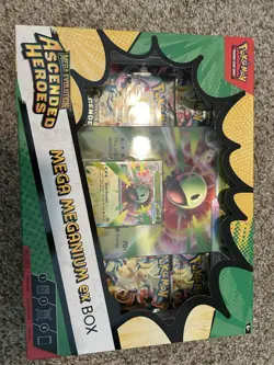 Pokemon Mega Meganium ex Ascended Heroes Box Promo Booster English - Image 1