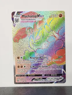 Machamp VMAX 194/189 | Secret Rare Holo | Darkness Ablaze SWSH3 | NM | Pokemon - Image 1