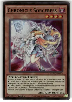 Chronicle Magician MZMU-EN032 Super Rare Maze of Muertos Yu-Gi-Oh Near Mint - Image 1