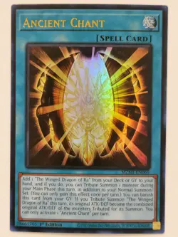 Ancient Chant (Ultra Rare) MZMI-EN069 Yu-Gi-Oh! TCG - Image 1