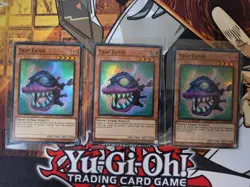 YUGIOH 3X TRAP EATER OP19-EN005 SUPER UNLIMITED ED NM - Image 1