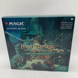 MTG LOTR Scene Box: Aragorn at Helm’s Deep - New Factory Sealed 195166207438 - Image 1