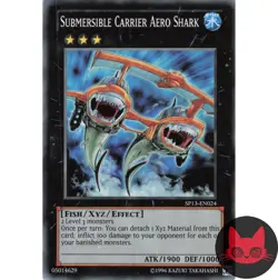 Yugioh Submersible Carrier Aero Shark SP13-EN024 Common NM - Image 1
