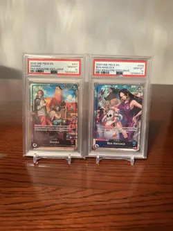 One Piece Boa Hancock and Shanks PSA Magazine Promo 2025 SEQUENTIAL PSA 10s - Image 1