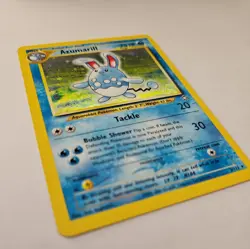Azumarill 2/111 Holo Rare Neo Genesis Pokemon Card - Holo Swirl - Image 3