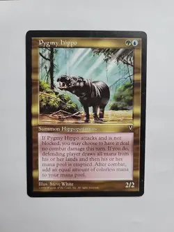 MTG - Pygmy Hippo Visions Regular  - Image 1