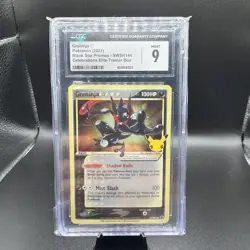 CGC 9 Greninja Star #SWSH144 SWSH Promo Holo Pokemon TCG Card 2021 6+ - Image 1