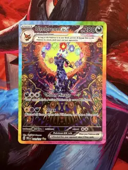 Umbreon EX Prismatic Evolutions Holo-Special Illustration Rare Card 161/131 SV - Image 1