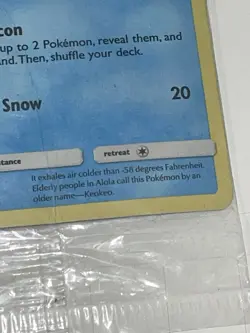 Pokemon Card Alolan Vulpix 21/145 Stamped Toys R Us Promo - SEALED - Image 3