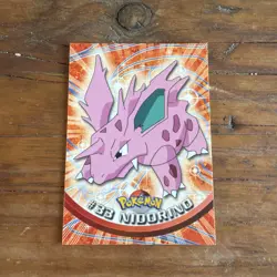 Pokemon Card Nidorino #33 TOPPS Series 1 Green Label Pokemon - Image 2