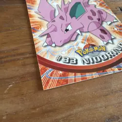Pokemon Card Nidorino #33 TOPPS Series 1 Green Label Pokemon - Image 3