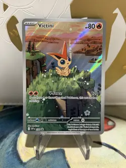 Victini 208 Sv: Scarlet & Violet Promo Cards Illustration Rare NM - Image 1