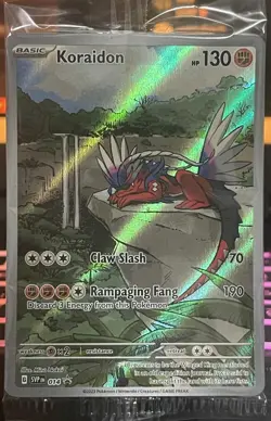 Koraidon 014 Sv: Scarlet & Violet Promo Cards Holo Sealed - Image 1