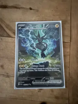Zekrom EX Black Bolt Special Illustration Holo Card 166/086 Fresh From Pack - Image 1