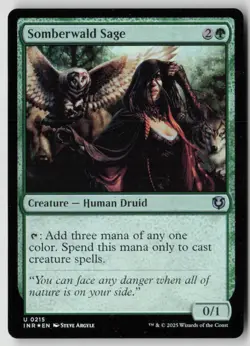 Somberwald Sage 215 Uncommon Innistrad Remastered Foil LP - Image 1