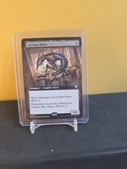 Lazotep Sliver (Extended Art) 764 Rare Commander Masters Magic: The Gathering - Image 1