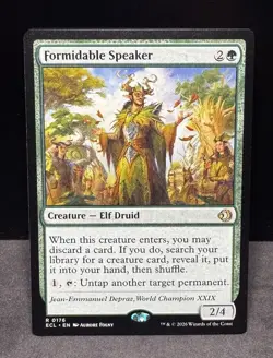 Formidable Speaker #176 - Lorwyn Eclipsed - Near Mint - Rare - MTG - Image 1