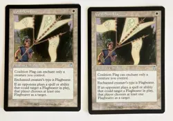 Coalition Flag (2) Apocalypse NM MTG Magic the Gathering - Image 1