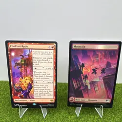 Magic: The Gathering TMNT Cool but Rude & Mountain Surge Foil Lot (2x) - Image 1