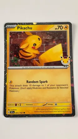 Pikachu 051/162 Holo Card Pokemon Day 2026 | SHIPS SAME DAY - Image 5