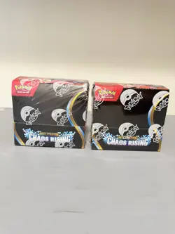 Pokemon Mega Evolution Chaos Rising Sealed Booster Box Lot of 2 - Image 1