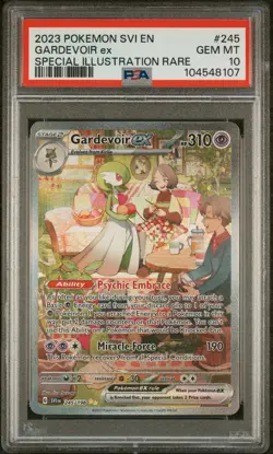 2023 POKEMON SVI EN-SCARLET & VIOLET #245 GARDEVOIR EX PSA 10 - Image 1