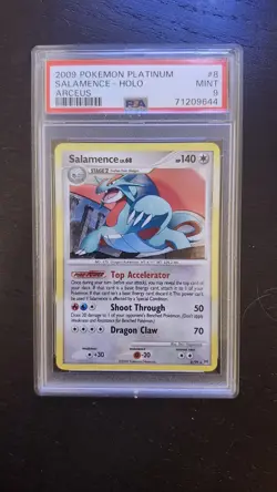 Pokemon Salamence Holo 8/99 Arceus PSA 9 - Image 1