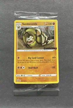 The Pokemon Company Sandaconda Promo Exclusive 082/163 GameStop Holo 130 HP EN - Image 1