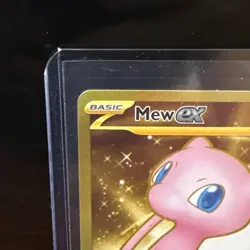 Mew EX 205/165 Gold Hyper Rare HR Holo Scarlet & Violet 151 Pokemon English TCG - Image 2