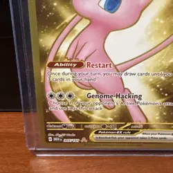 Mew EX 205/165 Gold Hyper Rare HR Holo Scarlet & Violet 151 Pokemon English TCG - Image 5