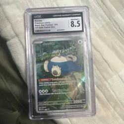 Pokemon TCG - CGC 8.5: Snorlax Black Star Promo 051 S&V 151 - Image 1