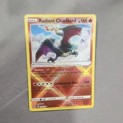 Pokemon Radiant Charizard 020/159 Crown Zenith Holo Radiant Rare 160 HP - Image 2