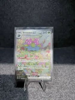 Venusaur ex 198/165 Special Illustration Rare 151 Pokemon English NM - Image 1