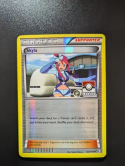 Skyla - (Pokemon League) 134/149 Promo Reverse Holo LP-NM - Image 1