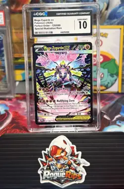 Pokemon Card Mega Zygarde ex 120/088 CGC 10 Gem Mint Perfect Order SIR TCG - Image 1
