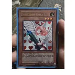 Konami Injection Fairy Lily RP02-EN065 Retro Pack 2 Ultra Rare Effect Earth 400… - Image 1