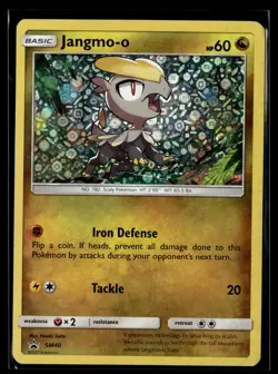 Pokemon TCG Miscellaneous Cards & Products #SM40 Jangmo-o Sequin Holo - Image 1