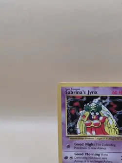 Pokemon TCG Sabrina's Jynx Gym Heroes Card 59/132 Unlimited - Image 4