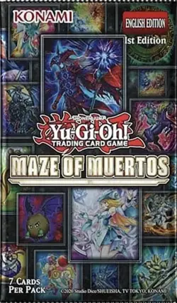 Yugioh Maze Of Muertos 281 Lot Cards - Image 1
