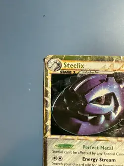 Steelix Prime Unleashed 87/95 DP Era HP Pokemon Card - Image 2