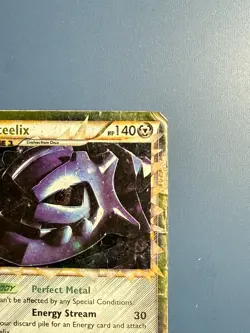 Steelix Prime Unleashed 87/95 DP Era HP Pokemon Card - Image 3