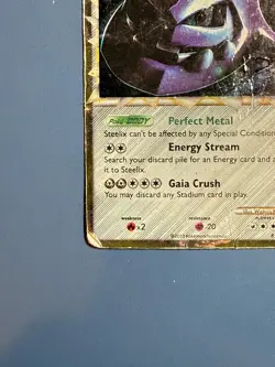 Steelix Prime Unleashed 87/95 DP Era HP Pokemon Card - Image 5